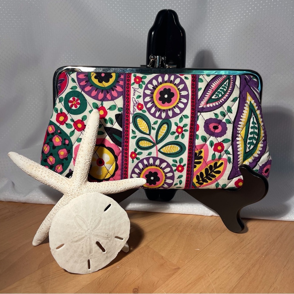 HP Vera Bradley Clutch Wallet Double Kiss